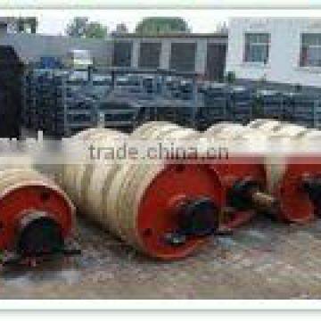 Supply belt conveyor---direction reversing drums