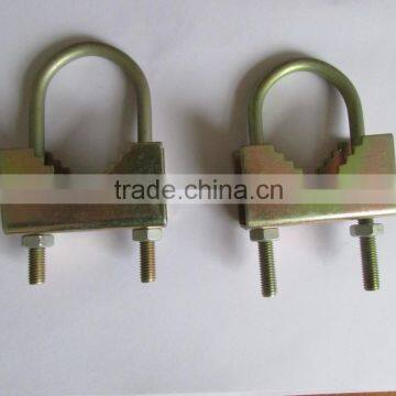 U bolt clamp for wire wire clamp