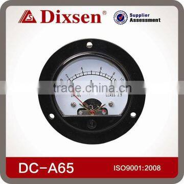 65 series analog dc panel meter