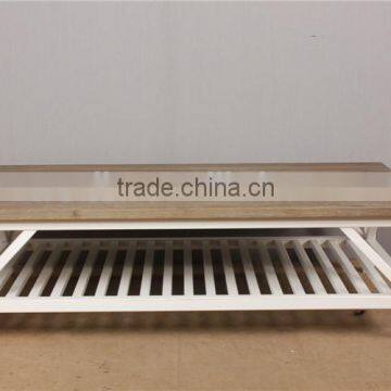 Antique Wooden Coffee Table photo-5