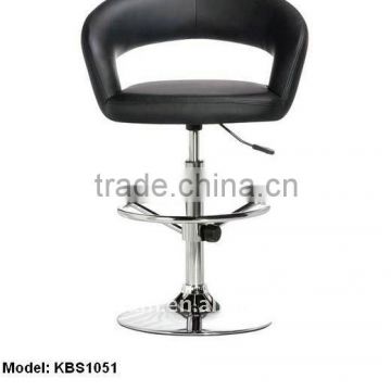 contemporary bar chair with backrest & armrest