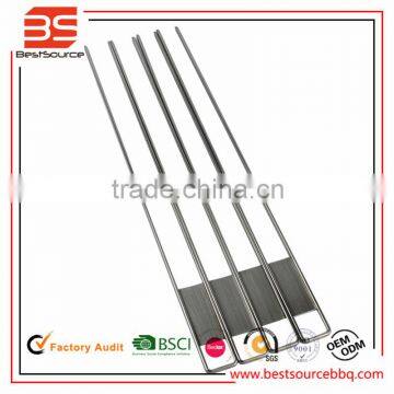 New Designed Stainless Steel BBQ Kebab Skewers BBQ skewers