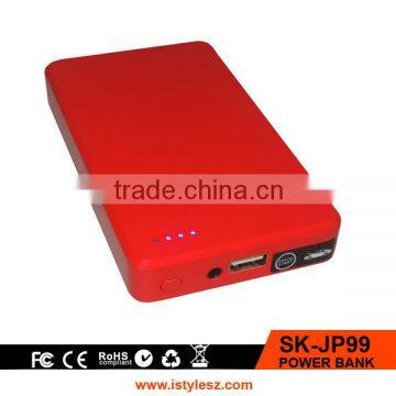 2015 Top Seller multifunction emergency mini power bank car jump start, jump starter power bank