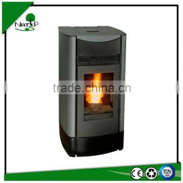 indoor using auto-feeding and auto-ignite wood pellet stove