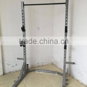 Half Power Rack Squat Deadlift Lift Cage Bench Racks Cross Fit stand pull up