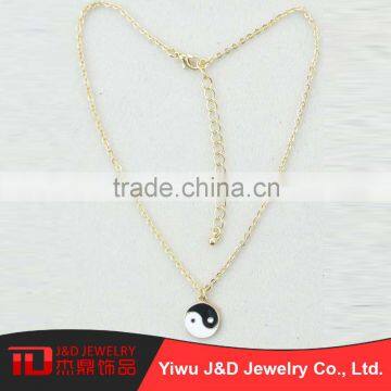 factory price fashion Chinese taiJi choker necklace pendants