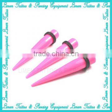 UV Acrylic Stretcher Ear Expander Piercing Jewelry Ear Plug Ear Tunnels