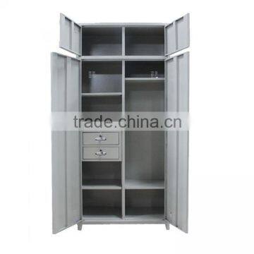 4 door Steel almirah design from inside