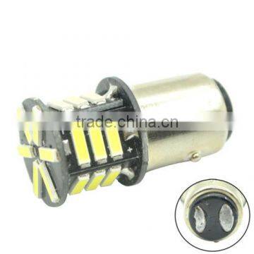 2Pcs Universal White 1156 21 SMD 7020 LED Light Bulb Turn Signal Backup Reverse Lamp