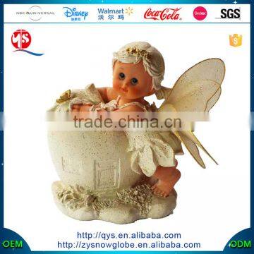 Polyresin baby angel figurine With Resin Angels Figurine