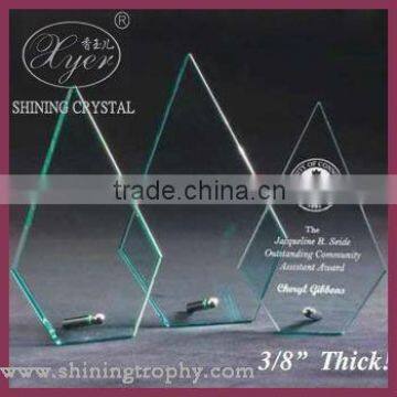 Wholesale Arrowhead laser engraved glass award