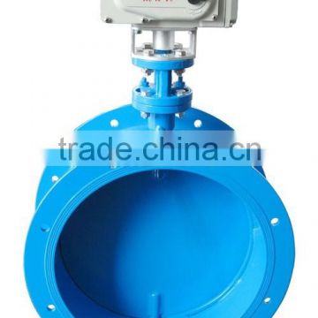 Hard Seal Butterfly Valve with electric actuator