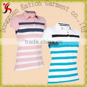 Ms summer elastic cotton fabric POLO shirt