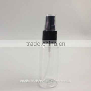 Factory price body cream mist bottle pet spray bottles,30ml 50ml cosmetic plastic sprayer PET bottle