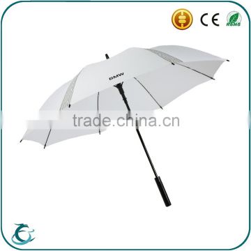 custom logo straight fiberglass gift umbrella