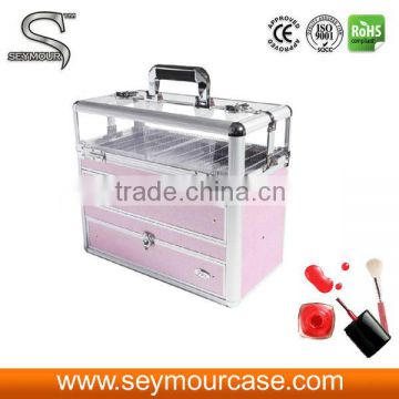 Aluminum Professional Cosmetic Nail Cases