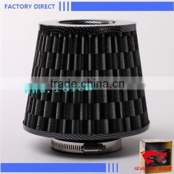 Black Heat Shield Cold Air Intake Filter Car Air Filter