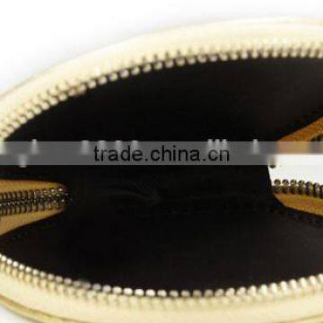 High Quality Wallet Round Shape Zipper Coin Purse Leather Wallet With Chain photo-5