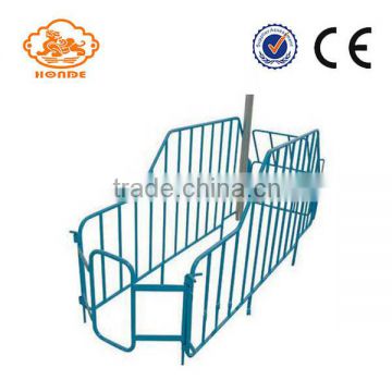 painted pig gestation crate for livestock equipment