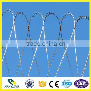 Good Quality Anticorrosion Anti-Aging Galvanized Concertina Razor Barbed Wire Fence Price