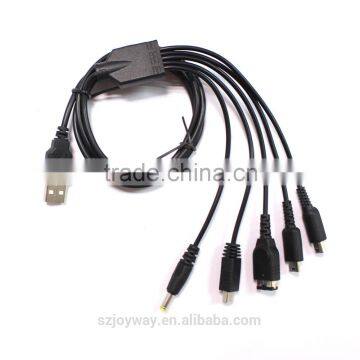 Lowest Price 5 in 1 Chager Cable for 3DS for PSP for Nintendo for DSL for NDSL for NDSi for NDS for SP