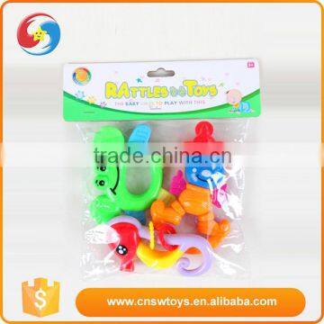 Factory wholesale cheap personalized best music plastic colorful baby rattle                        
                                                Quality Choice