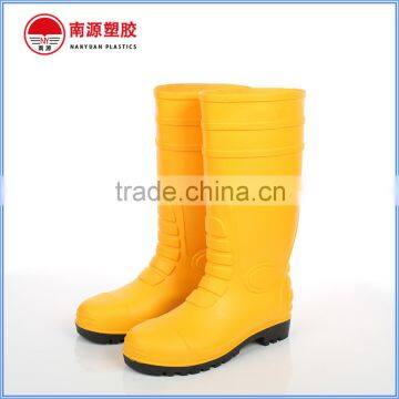 Good Quality Steel Toe PVC Safety Working Boots