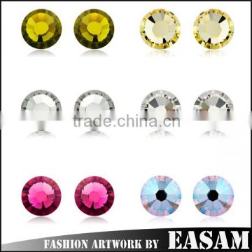 Easam hot colorful crystal rhinestone,cheap rhinestone