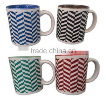 11oz ceramic mug with shinning decal