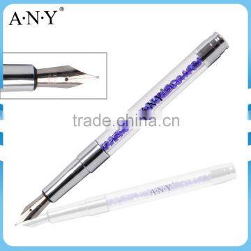 ANY High Quality Blue Rhinestone Nail Color Painting Pen for Nail Art