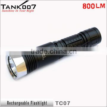 Electric Charge Torch Light CREE T6 LED TC07