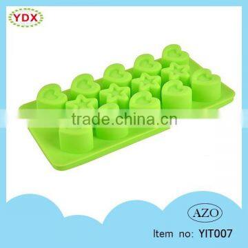 Heart Star Shaped Ice Moulds Ice Cube Tray Silicone Ice Maker