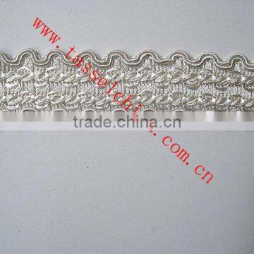 White Wide Braid, Decorative Trimming, Gimp
