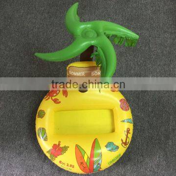 inflatable pool drink and food ice holder tray for pool leisure