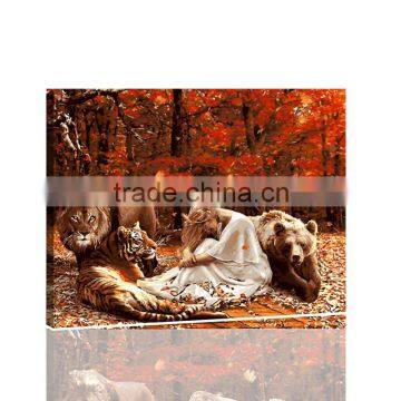paint by numbers modern oil painting DIY030