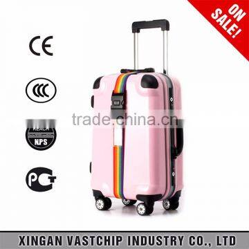 Various Color Retractable Plastic Buckle Safety Nylon Elastic Luggage Belt for Travel Bag photo-2