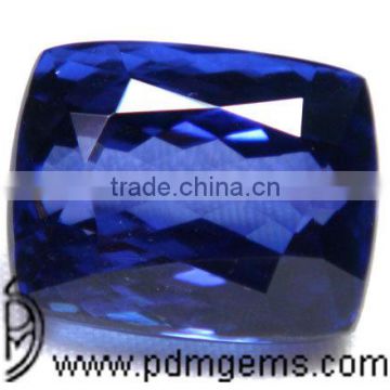 Tanzanite Cushion Cut Faceted For Silver Necklace From Manufacturer