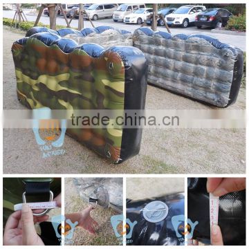 1m High Inflatable bunker for paintball Camouflage wall for Archery Tag