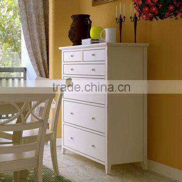 2015 hot sale modern white wooden furniture chest