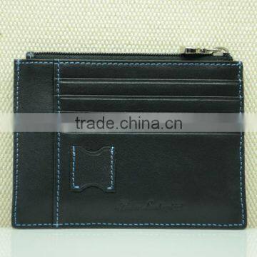Guangzhou OEM/ODM Leather Wallet Supplier Fancy Geniune Leather Coin Sorter Wallet for Men and Women photo-6