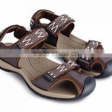 Closed toe leather sandal slipper for men casual shoes for men