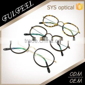 2016 Popular Round Shape Mixed Frame Spectacles photo-3