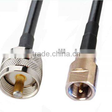 RF Cable Assembly FME Male to UHF Male cable LMR195/RG58 for