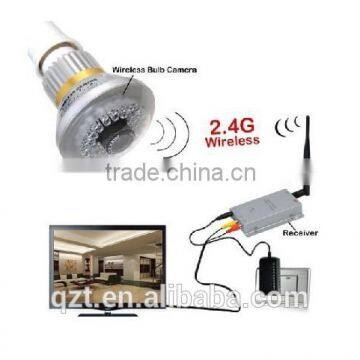 Lamp design 2.4G Wireless bulb CCTV home security IR LED light night vision hidden camera                        
                                                Quality Choice