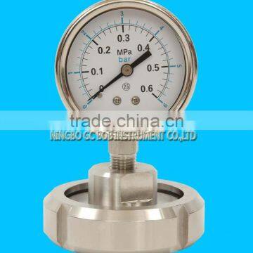 High Quality All Stainless Steel pressure gauge for autoclave