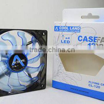 Alseye CA601w Manufacture 120*120*25mm 12v Led Light Case Cooling Fan photo-5