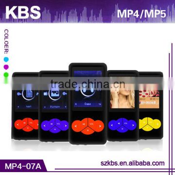 Factory Promotional Built-in Loudspeaker And FM Radio Themes For Mp4 Player