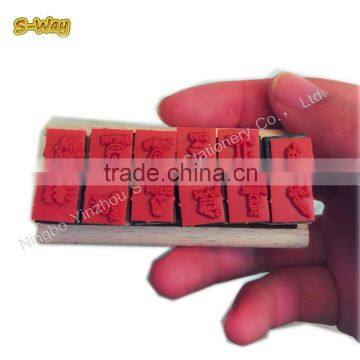 Minni Diy Toy Kids Wooden Stamp Set for Kids photo-2