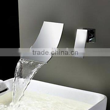 Wall Mount Waterfall Basin Faucet