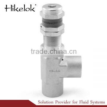 spring loaded pressure relief valve, stainless steel safey relief valve